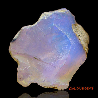 5.00 Cts Natural Ethiopian Fire Opal Loose Gemstone Fancy Rough 16x13x7 mm E-339