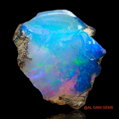 Natural Untreated Fire Opal Loose Gemstone Fancy Rough From Ethiopia 4.00 Cts 15x12x7 mm E-340