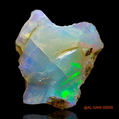 4.00 Cts Natural Ethiopian Fire Opal Loose Gemstone Fancy Rough 14x12x6 mm E-341