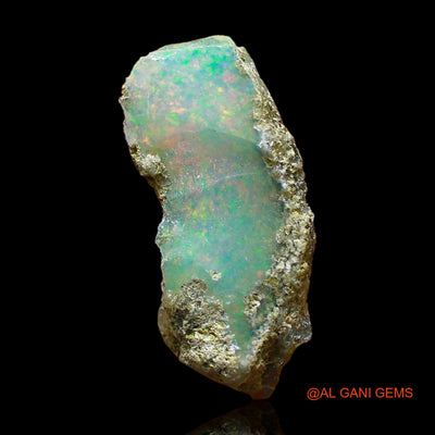 3.00 Cts Natural Ethiopian Fire Opal Loose Gemstone Fancy Rough 18x8x6 mm E-347