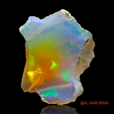 3.00 Cts Unheated Ethiopian Fire Opal Loose Gemstone Fancy Rough Natural 15x12x6 mm E-352