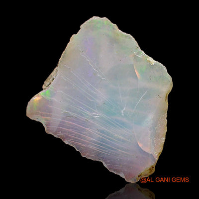 3.00 Cts Natural Ethiopian Fire Opal Loose Gemstone Fancy Rough 14x12x5 mm E-359
