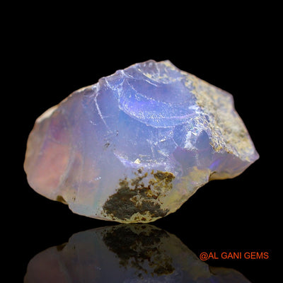 4.00 Cts Natural Ethiopian Fire Opal Fancy Rough Loose Gemstone For Jewelry 13x11x8 mm E-360