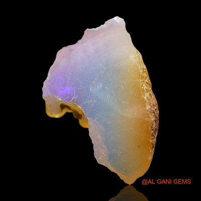 2.00 Cts Natural Ethiopian Fire Opal Fancy Rough Loose Gemstone For Jewelry 18x12x4 mm E-361