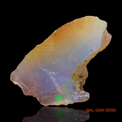 2.00 Cts Natural Ethiopian Fire Opal Fancy Rough Loose Gemstone For Jewelry 18x12x4 mm E-361