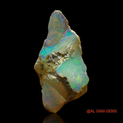 Natural Fire Opal Gemstone 3.00 Cts Loose Fancy Rough From Ethiopia 19x9x7 mm E-362