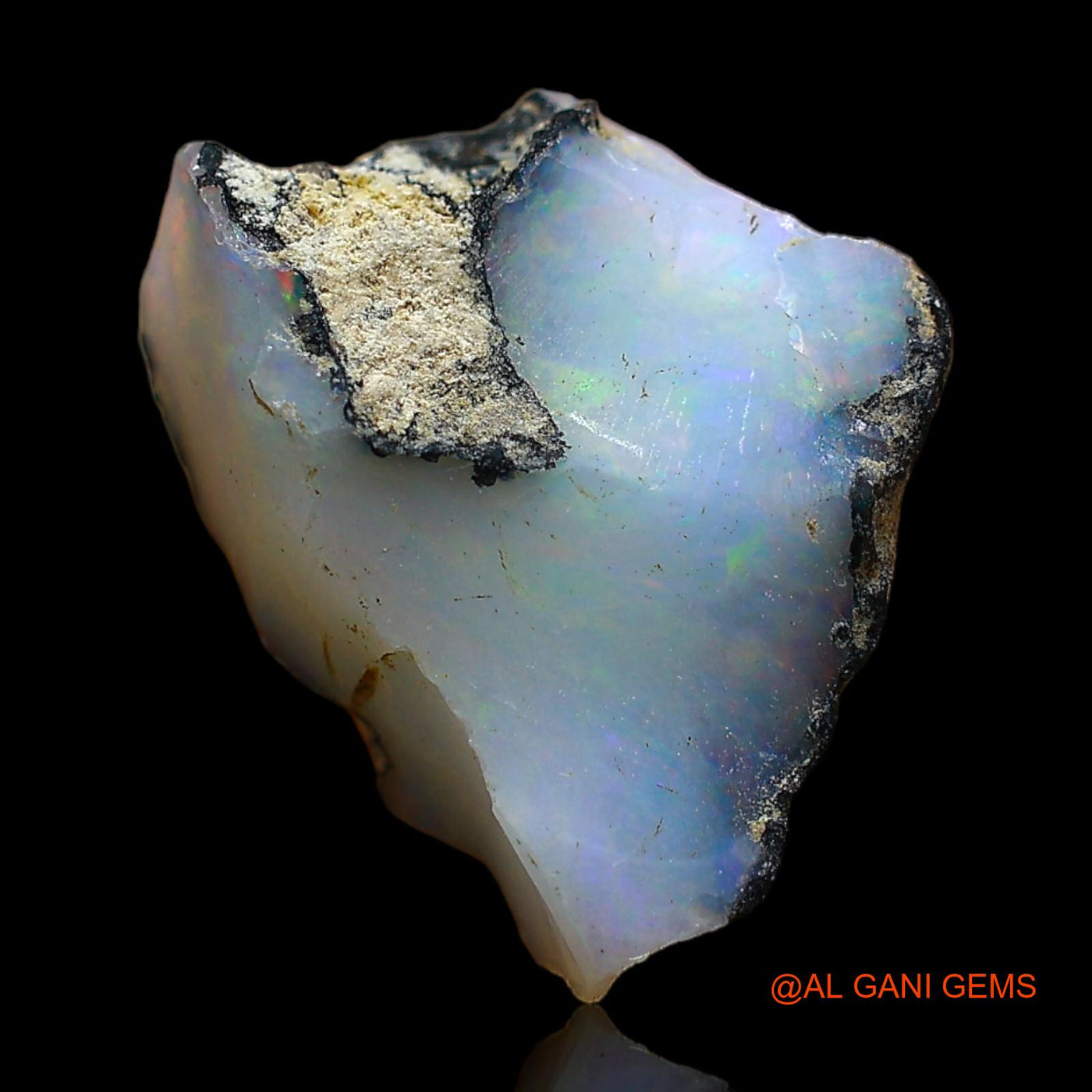 5.00 Cts Natural Ethiopian Fire Opal Fancy Rough Loose Gemstone For Jewelry 15x12x8 mm E-363