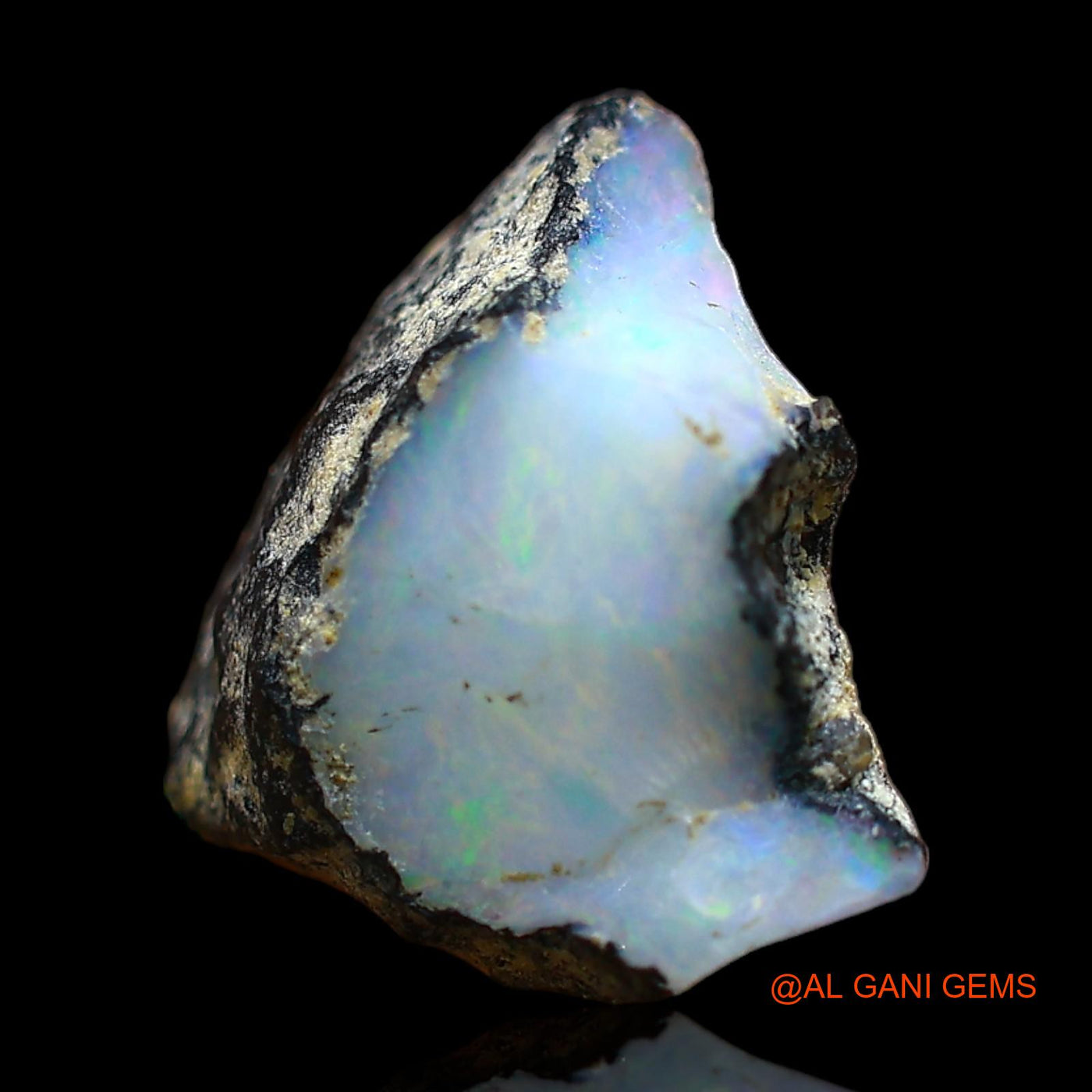 5.00 Cts Natural Ethiopian Fire Opal Fancy Rough Loose Gemstone For Jewelry 15x12x8 mm E-363