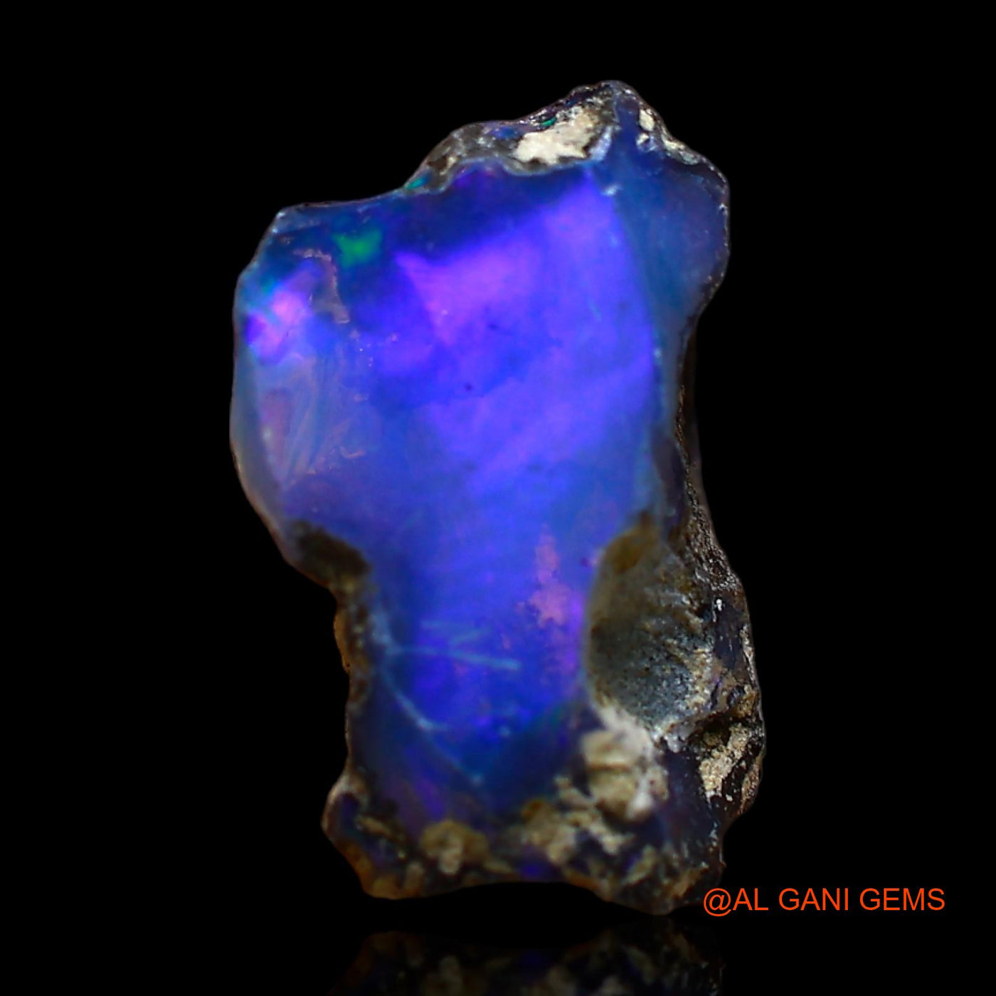 Natural Fire Opal Gemstone 5.00 Cts Loose Fancy Rough From Ethiopia 15x12x8 mm E-365