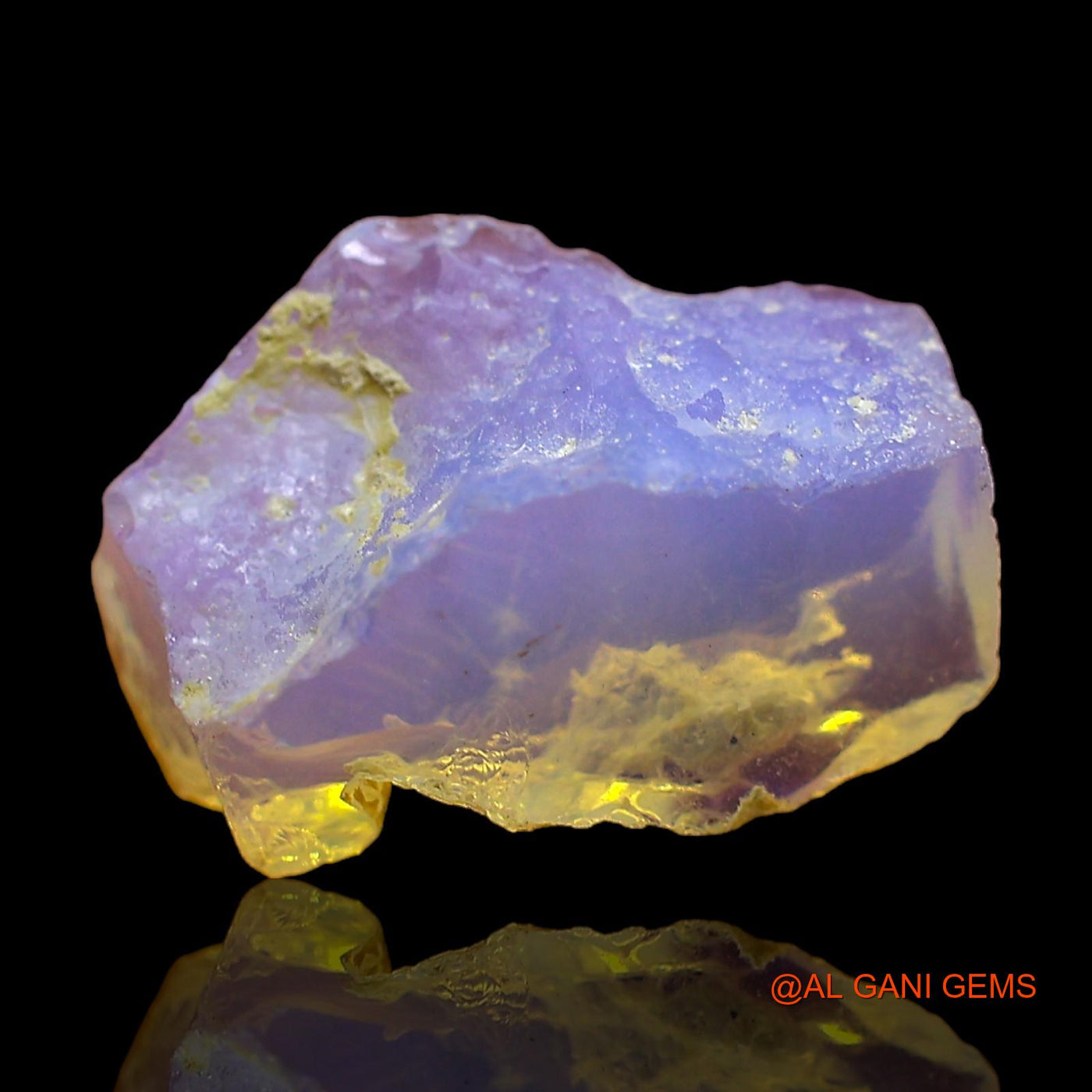 3.00 Cts Unheated Ethiopian Fire Opal Loose Gemstone Fancy Rough Natural 15x11x7 mm E-366