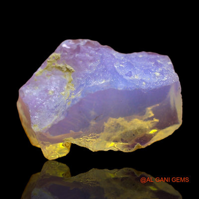 3.00 Cts Unheated Ethiopian Fire Opal Loose Gemstone Fancy Rough Natural 15x11x7 mm E-366