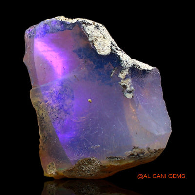 3.00 Cts Natural Ethiopian Fire Opal Loose Gemstone Fancy Rough 14x12x6 mm E-367