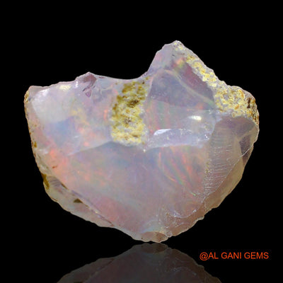 3.00 Cts Unheated Ethiopian Fire Opal Loose Gemstone Fancy Rough Natural 15x12x6 mm E-368