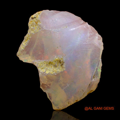 3.00 Cts Unheated Ethiopian Fire Opal Loose Gemstone Fancy Rough Natural 15x12x6 mm E-368