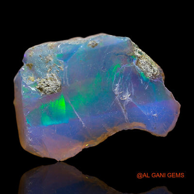 4.00 Cts Unheated Ethiopian Fire Opal Loose Gemstone Fancy Rough Natural 13x11x8 mm E-370