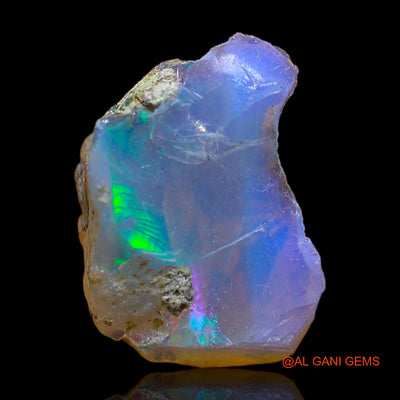 4.00 Cts Unheated Ethiopian Fire Opal Loose Gemstone Fancy Rough Natural 13x11x8 mm E-370