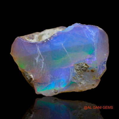 4.00 Cts Unheated Ethiopian Fire Opal Loose Gemstone Fancy Rough Natural 13x11x8 mm E-370