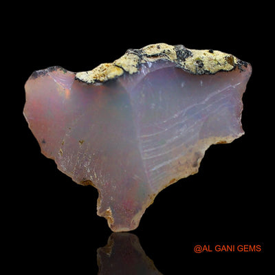 2.00 Cts Natural Ethiopian Fire Opal Loose Gemstone Fancy Rough 16x12x4 mm E-379