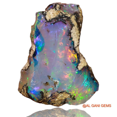 6.00 Cts Natural Ethiopian Fire Opal Loose Gemstone Fancy Rough 16x12x6 mm E-37