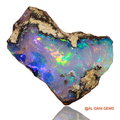 6.00 Cts Natural Ethiopian Fire Opal Loose Gemstone Fancy Rough 16x12x6 mm E-37