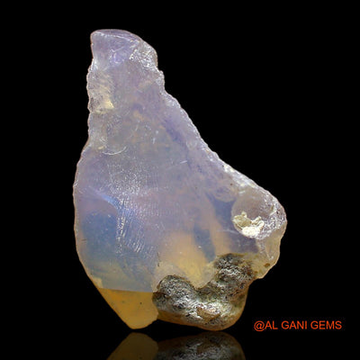 Natural Fire Opal Gemstone 3.00 Cts Loose Fancy Rough From Ethiopia 16x13x7 mm E-381