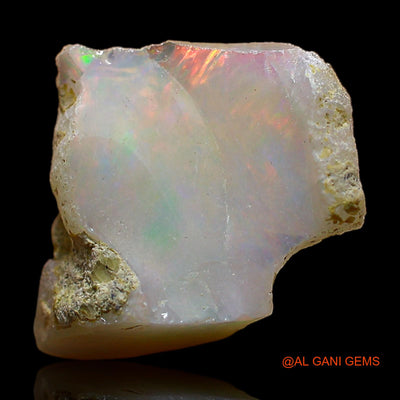 4.00 Cts Natural Ethiopian Fire Opal Loose Gemstone Fancy Rough 16x13x7 mm E-382