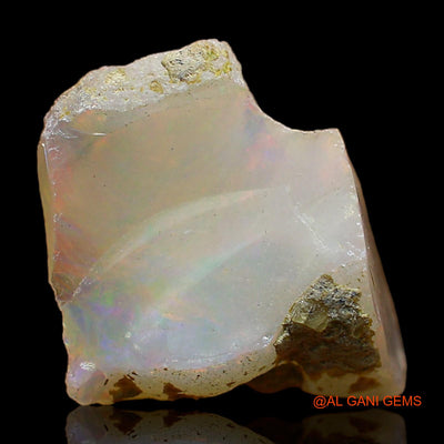 4.00 Cts Natural Ethiopian Fire Opal Loose Gemstone Fancy Rough 16x13x7 mm E-382