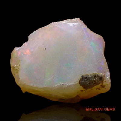 Natural Fire Opal Gemstone 5.00 Cts Loose Fancy Rough From Ethiopia 13x12x8 mm E-383