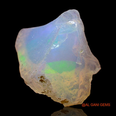 4.00 Cts Natural Ethiopian Fire Opal Fancy Rough Loose Gemstone For Jewelry 13x11x9 mm E-384