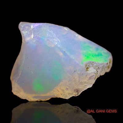 4.00 Cts Natural Ethiopian Fire Opal Fancy Rough Loose Gemstone For Jewelry 13x11x9 mm E-384