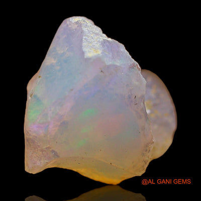 4.00 Cts Natural Ethiopian Fire Opal Fancy Rough Loose Gemstone For Jewelry 13x11x9 mm E-384