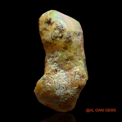4.00 Cts Natural Ethiopian Fire Opal Loose Gemstone Fancy Rough 16x8x7 mm E-387