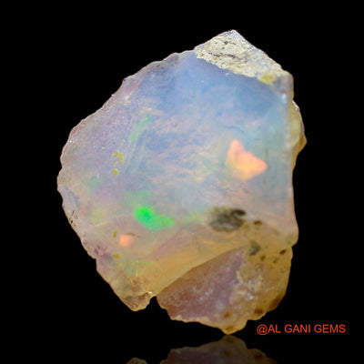 3.00 Cts Natural Ethiopian Fire Opal Fancy Rough Loose Gemstone For Jewelry 14x11x8 mm E-389