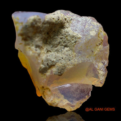 3.00 Cts Natural Ethiopian Fire Opal Fancy Rough Loose Gemstone For Jewelry 14x11x8 mm E-389