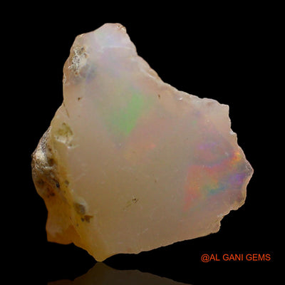 3.00 Cts Natural Ethiopian Fire Opal Fancy Rough Loose Gemstone For Jewelry 12x12x7 mm E-394