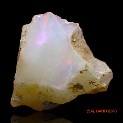 3.00 Cts Natural Ethiopian Fire Opal Fancy Rough Loose Gemstone For Jewelry 12x12x7 mm E-394