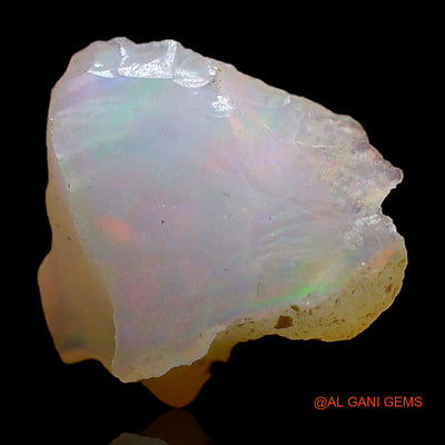 3.00 Cts Unheated Ethiopian Fire Opal Loose Gemstone Fancy Rough Natural 13x12x7 mm E-395