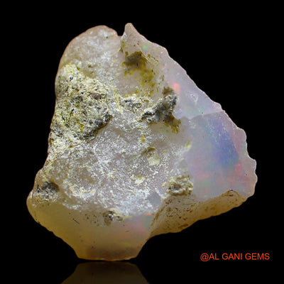 3.00 Cts Unheated Ethiopian Fire Opal Loose Gemstone Fancy Rough Natural 13x12x7 mm E-395