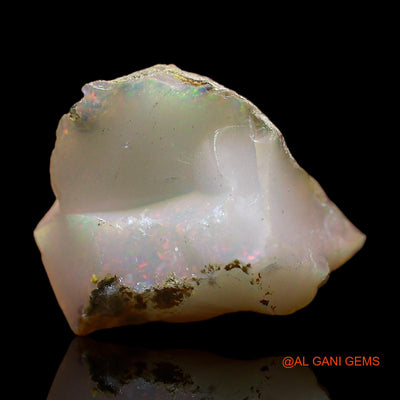 5.00 Cts Natural Ethiopian Fire Opal Fancy Rough Loose Gemstone For Jewelry 12x12x9 mm E-396
