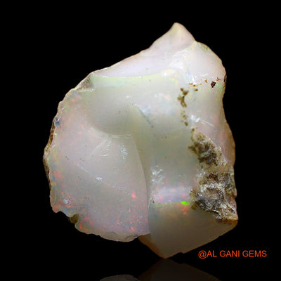 5.00 Cts Natural Ethiopian Fire Opal Fancy Rough Loose Gemstone For Jewelry 12x12x9 mm E-396