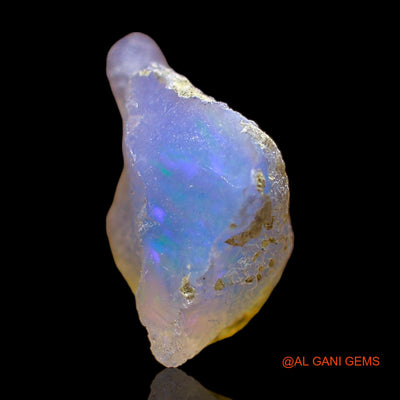 4.00 Cts Natural Ethiopian Fire Opal Fancy Rough Loose Gemstone For Jewelry 14x12x7 mm E-398