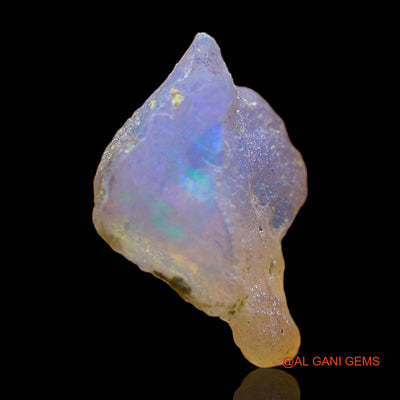 4.00 Cts Natural Ethiopian Fire Opal Fancy Rough Loose Gemstone For Jewelry 14x12x7 mm E-398
