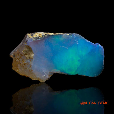 3.00 Cts Natural Ethiopian Fire Opal Loose Gemstone Fancy Rough 15x8x8 mm E-399