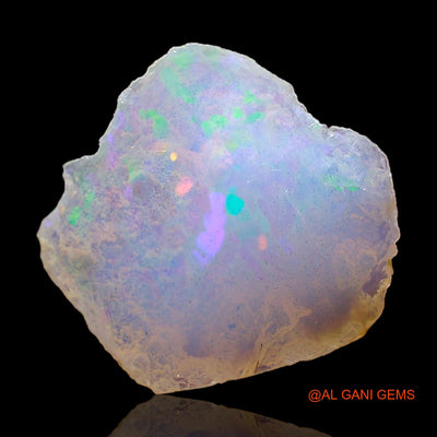 2.00 Cts Natural Ethiopian Fire Opal Loose Gemstone Fancy Rough 14x13x4 mm E-402