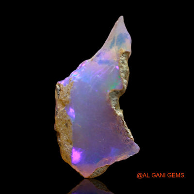 2.00 Cts Unheated Ethiopian Fire Opal Loose Gemstone Fancy Rough Natural 19x9x4 mm E-404