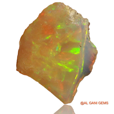 3.00 Cts Natural Ethiopian Fire Opal Loose Gemstone Fancy Rough 13x12x4 mm E-40
