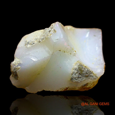 Natural Untreated Fire Opal Loose Gemstone Fancy Rough From Ethiopia 7.00 Cts 15x12x10 mm E-411