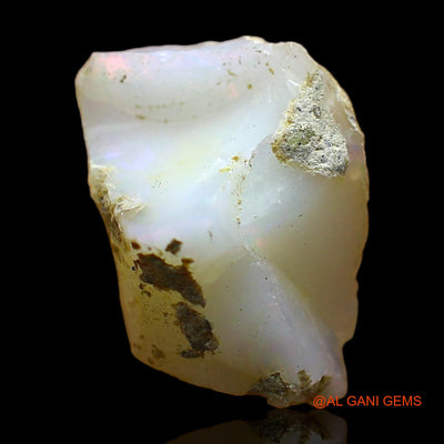 Natural Untreated Fire Opal Loose Gemstone Fancy Rough From Ethiopia 7.00 Cts 15x12x10 mm E-411