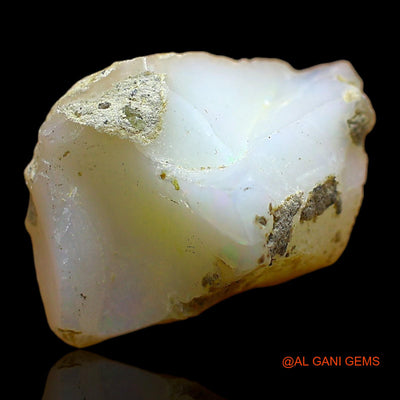 Natural Untreated Fire Opal Loose Gemstone Fancy Rough From Ethiopia 7.00 Cts 15x12x10 mm E-411