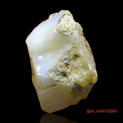 Natural Untreated Fire Opal Loose Gemstone Fancy Rough From Ethiopia 7.00 Cts 15x12x10 mm E-411